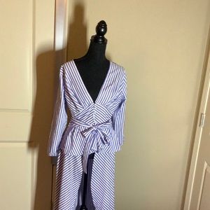 Long sleeve pants coat